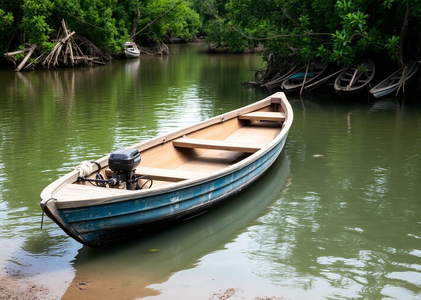 La Gaulette Motorised Pirogue Ride